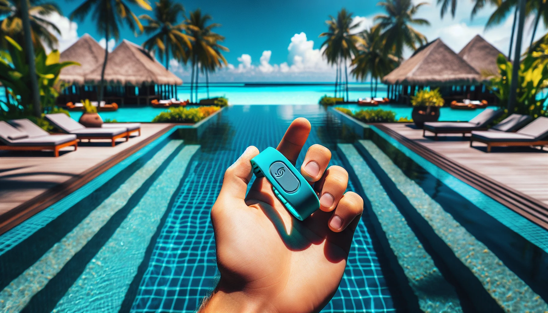 IP68 Silicone RFID Wristbands: The Proven Solution for Pool and Beach Access at Tropical Resorts